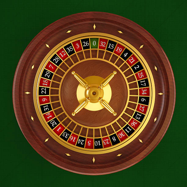 Live roulette with multi-camera view Roulette wheel spinning in live dealer studio with multi-camera feed