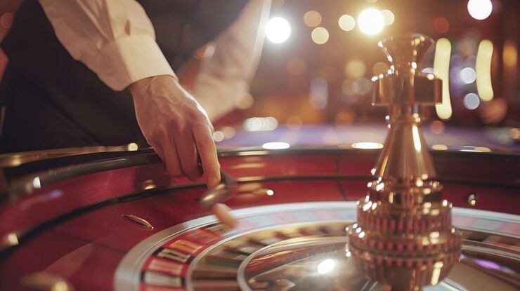 Mobile table layout and action buttons Texas Poker table interface on singa77 mobile app